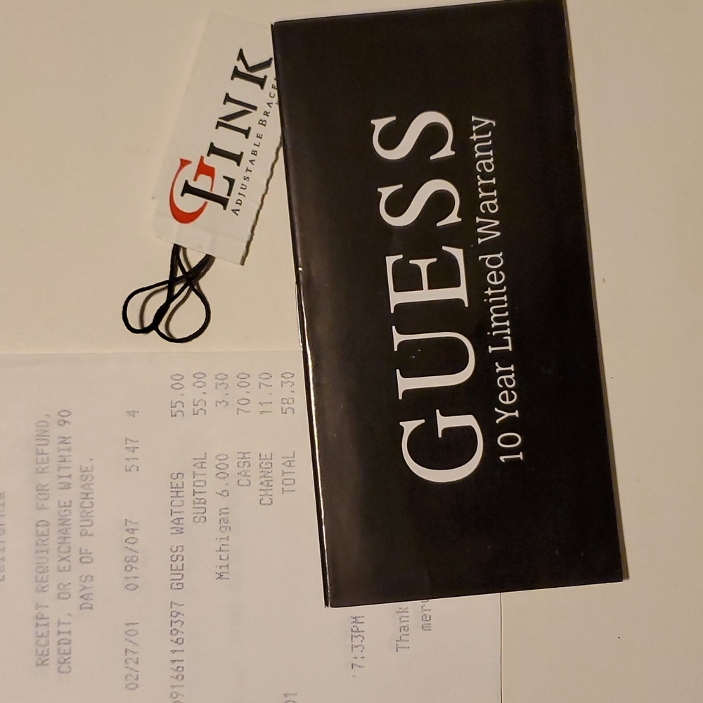 LAST CHANCE! Dark blue GUESS watch - Picture 10 of 11
